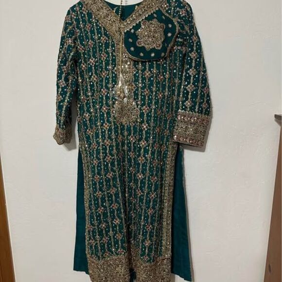 Unbranded Dresses & Skirts - Indian Pakistani dress shower Kameez three piece Bollywood